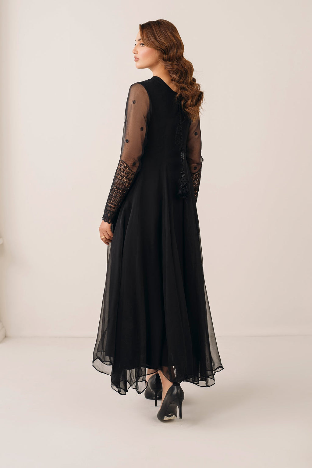 Baroque - Embroidered Chiffon Frock PR-1122