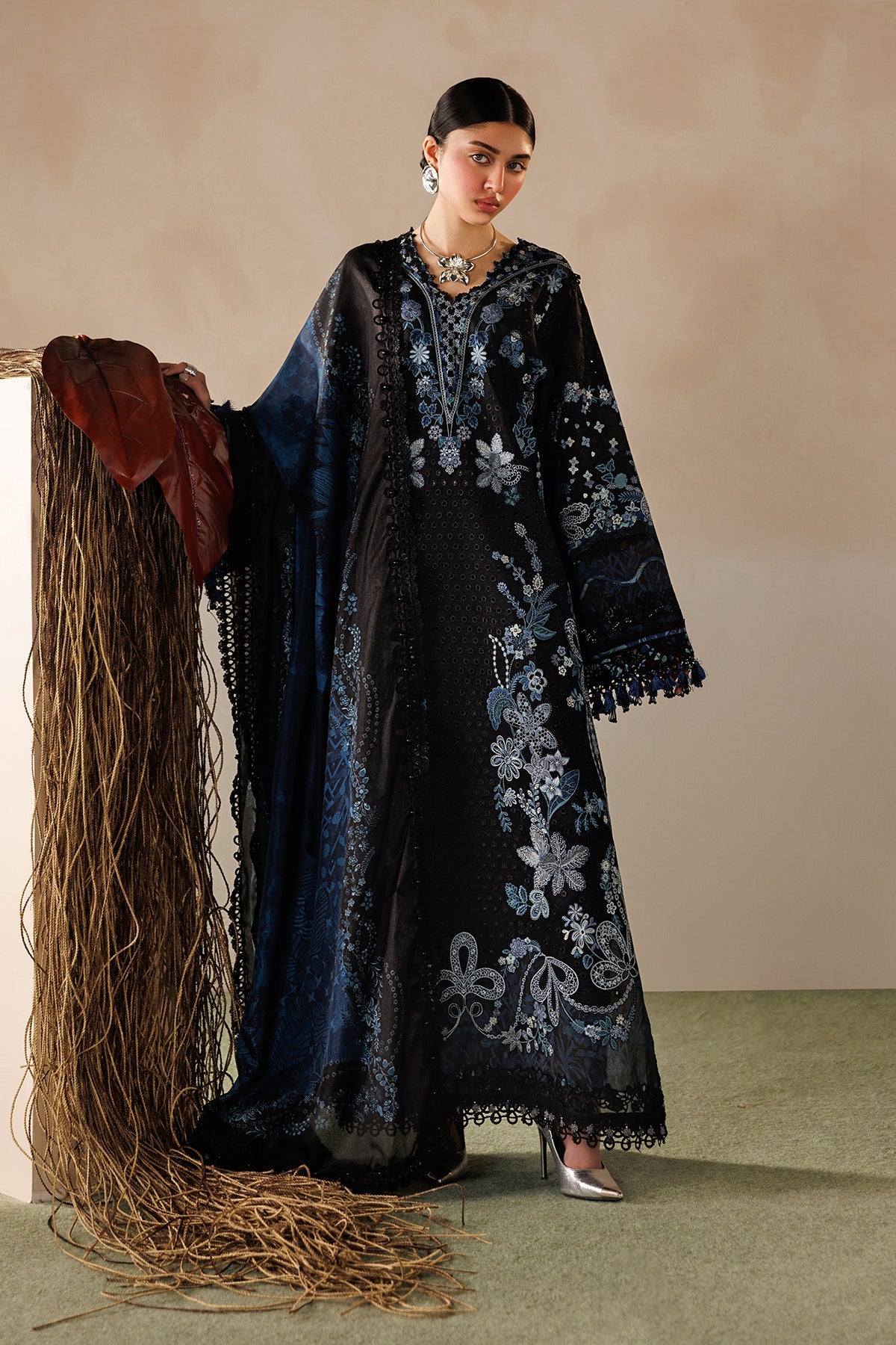 Baroque - Embroidered Lawn El26-D08 Stitched