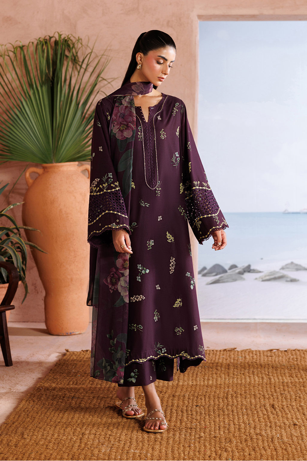 Iznik - Ue-710 Printed Lawn
