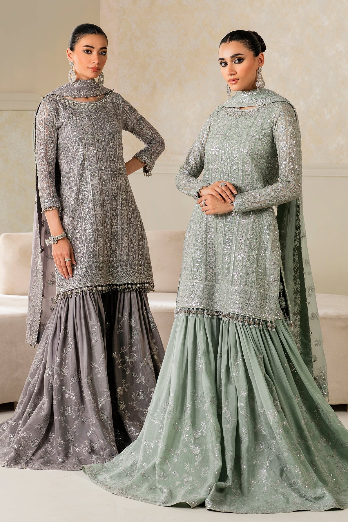 Baroque - Embroidered Chiffon SF-4161