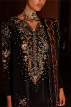 Iznik - Ue-716 Embroidered Ramen Silk