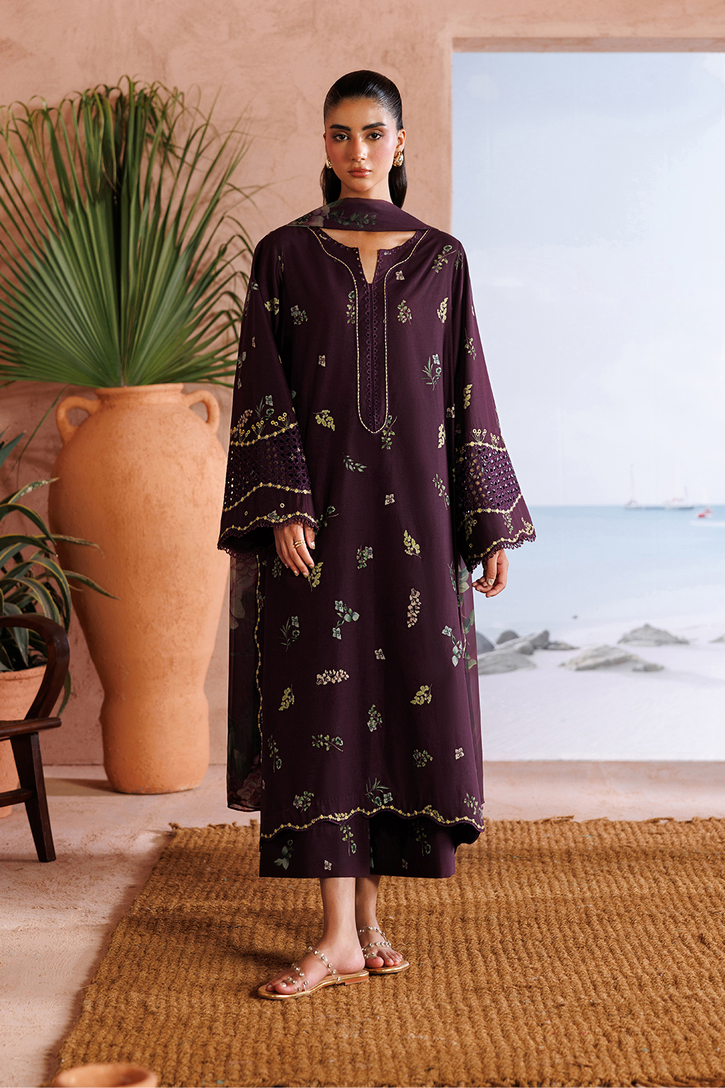 Iznik - Ue-710 Printed Lawn