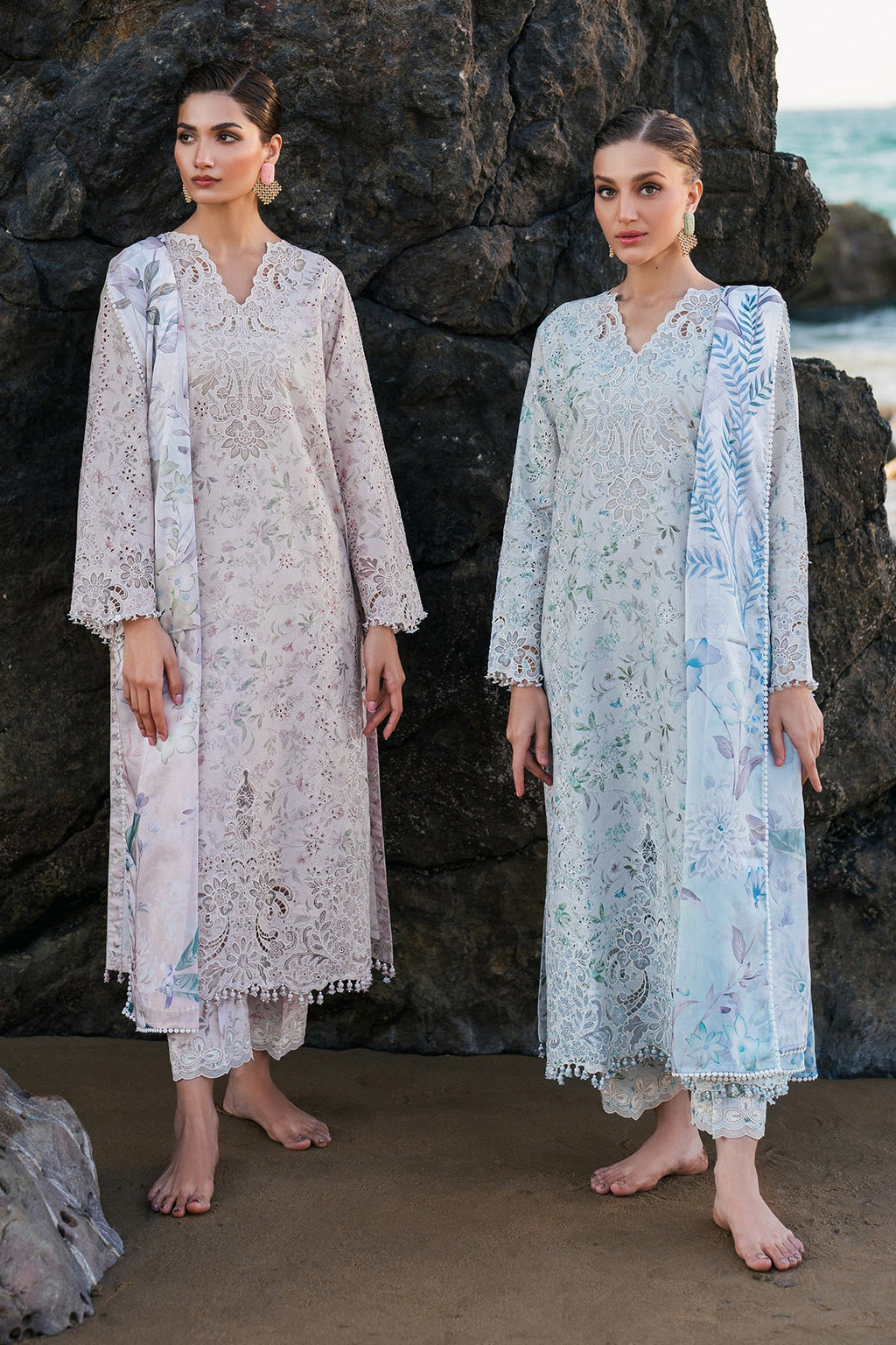 Baroque - Embroidered PRinted Lawn UF-4130