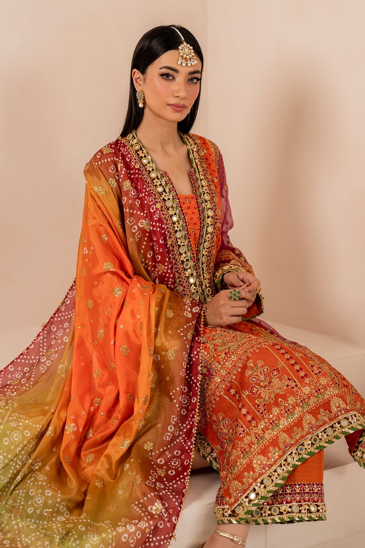Baroque - Embroidered Chiffon UF-706