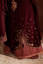 Iznik - Iv-55 Embroidered Velvet