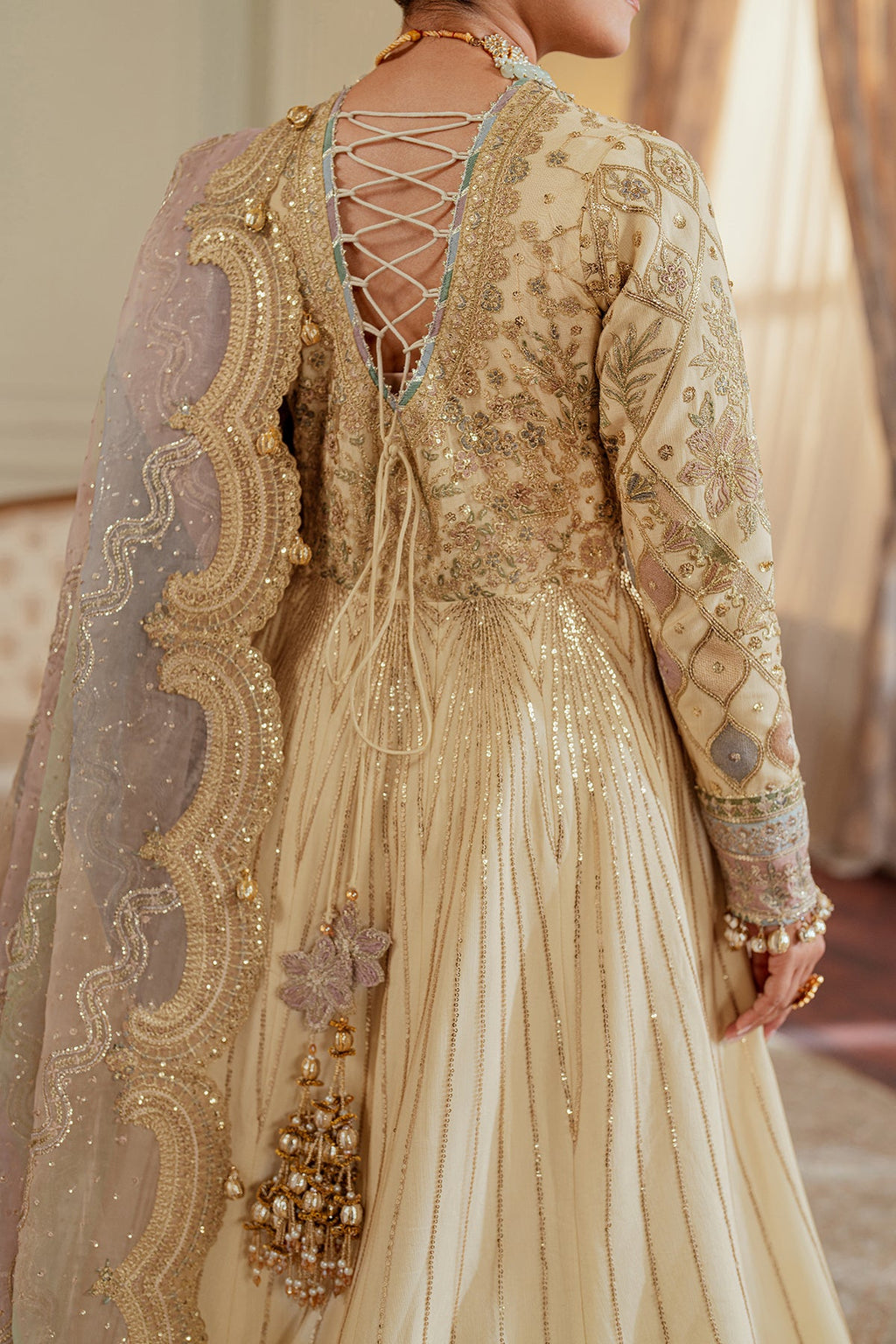 Baroque - Embroidered Net Ch13-06 Unstitched