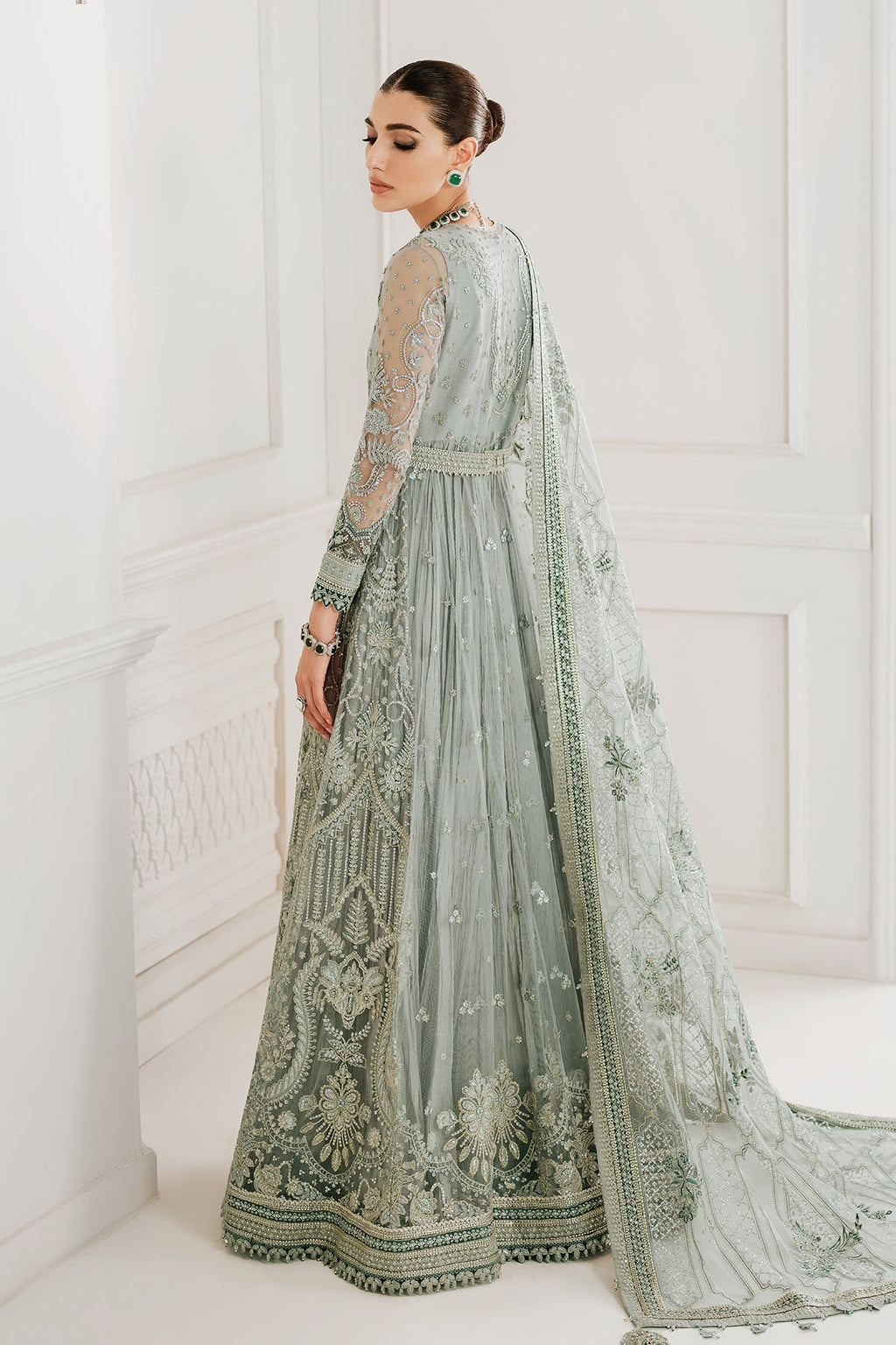 Baroque - Embroidered Net Ch10-05 Stitched