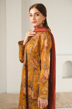 Baroque - Embroidered PRinted Lawn SF-653