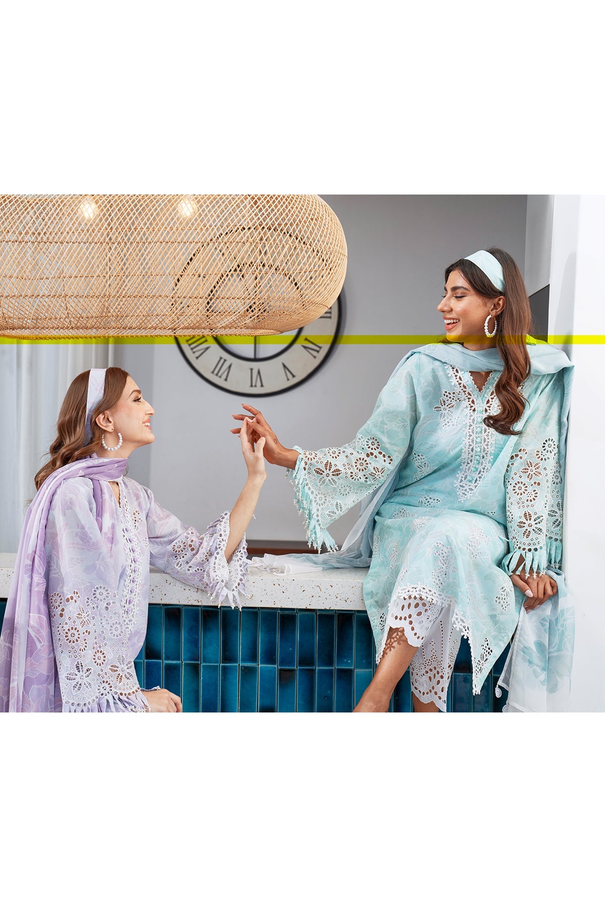 Baroque - Embroidered PRinted Lawn UF-4074