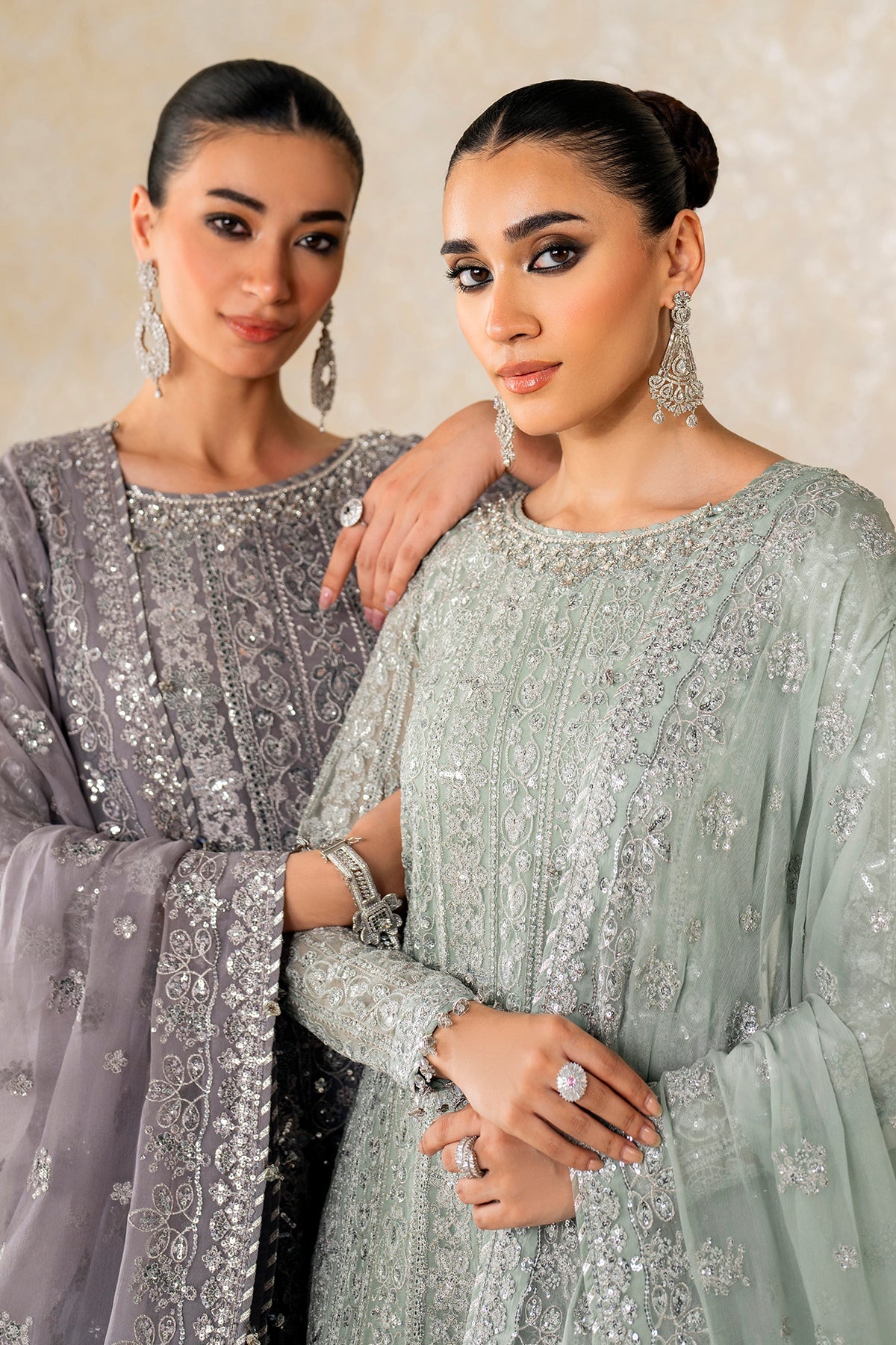 Baroque - Embroidered Chiffon SF-4160