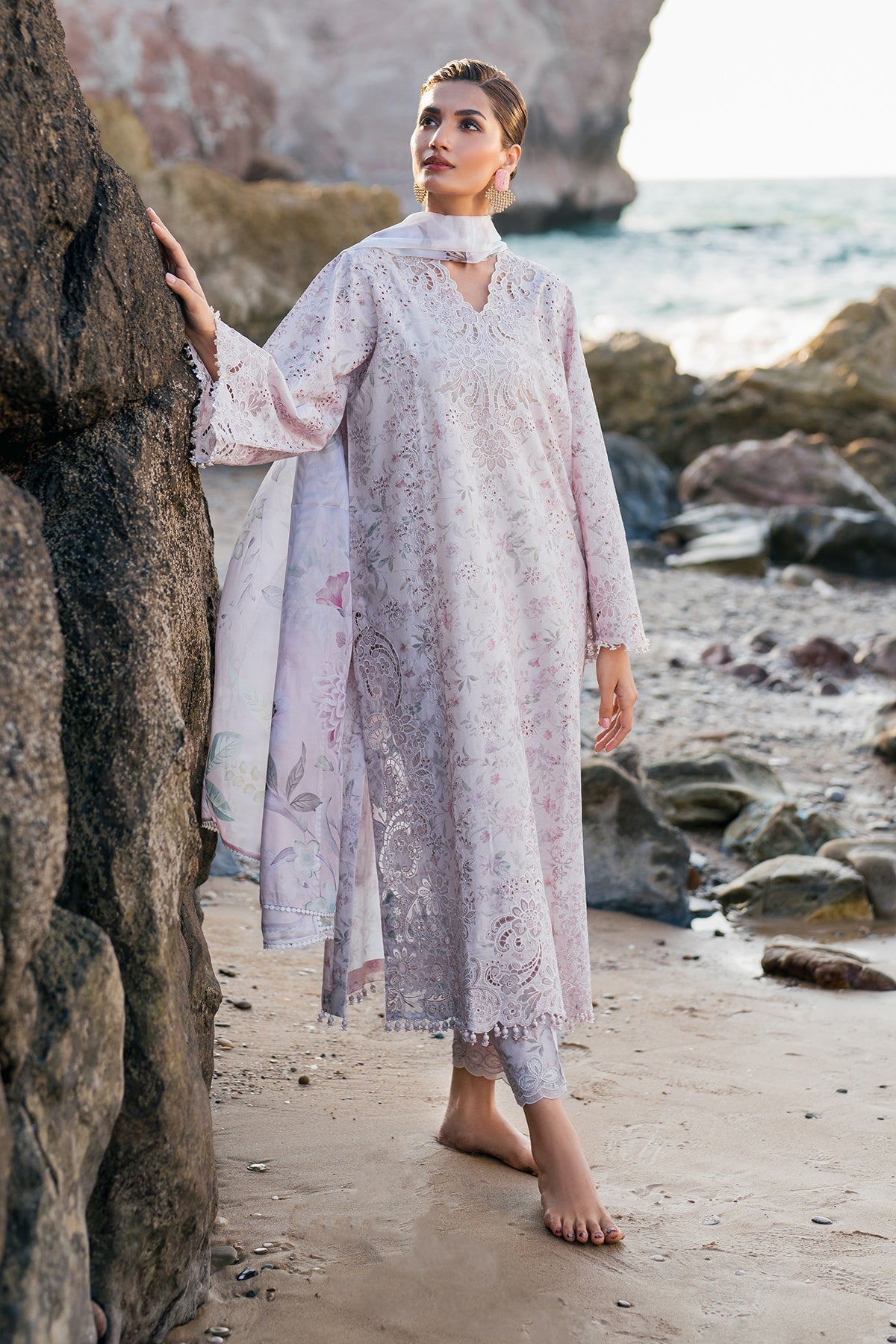 Baroque - Embroidered PRinted Lawn UF-4130