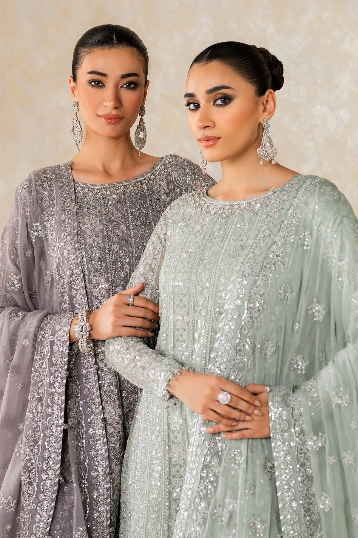 Baroque - Embroidered Chiffon SF-4161