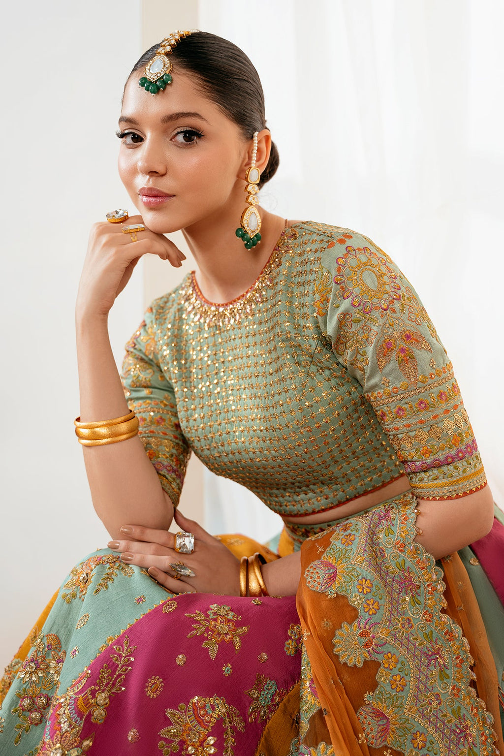 Baroque - Embroidered Silk SF-4036