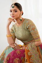 Baroque - Embroidered Silk SF-4036