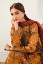 Baroque - Embroidered PRinted Lawn SF-653