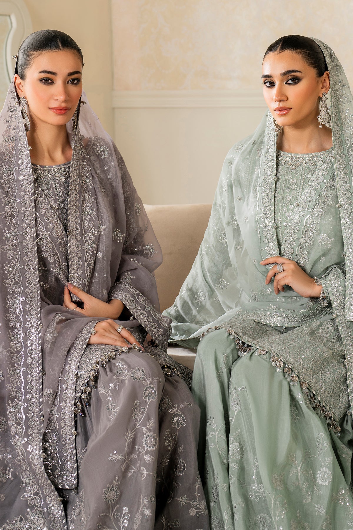Baroque - Embroidered Chiffon SF-4161