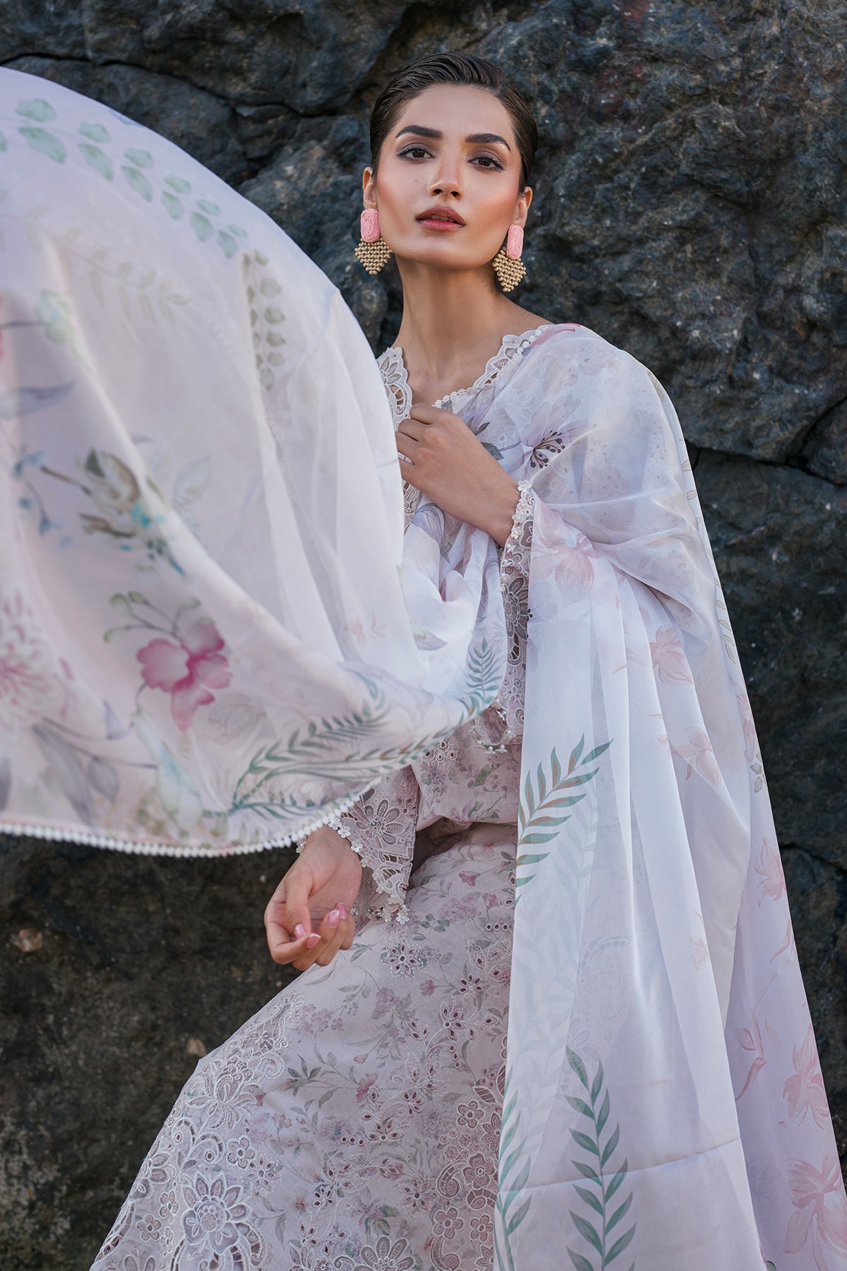 Baroque - Embroidered PRinted Lawn UF-4130