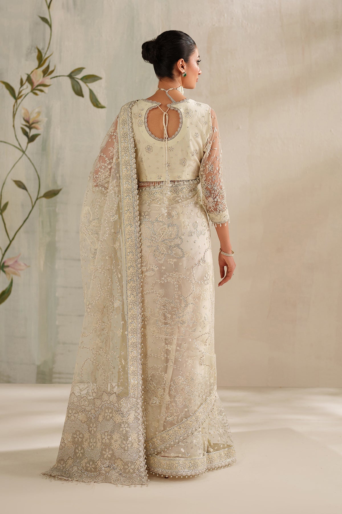 Baroque - Embroidered Net UF-4372