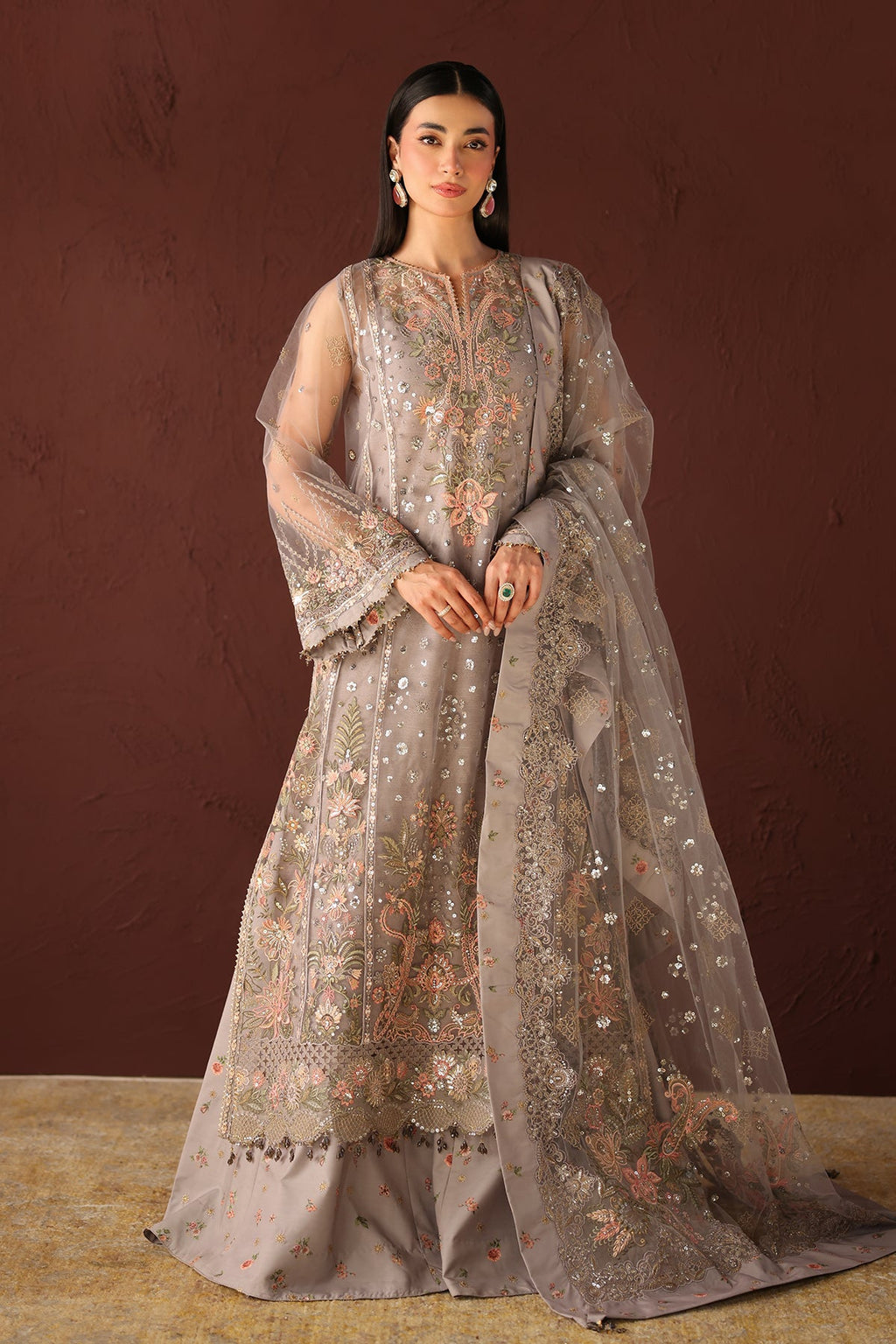 Baroque - Embroidered Net SF-4487