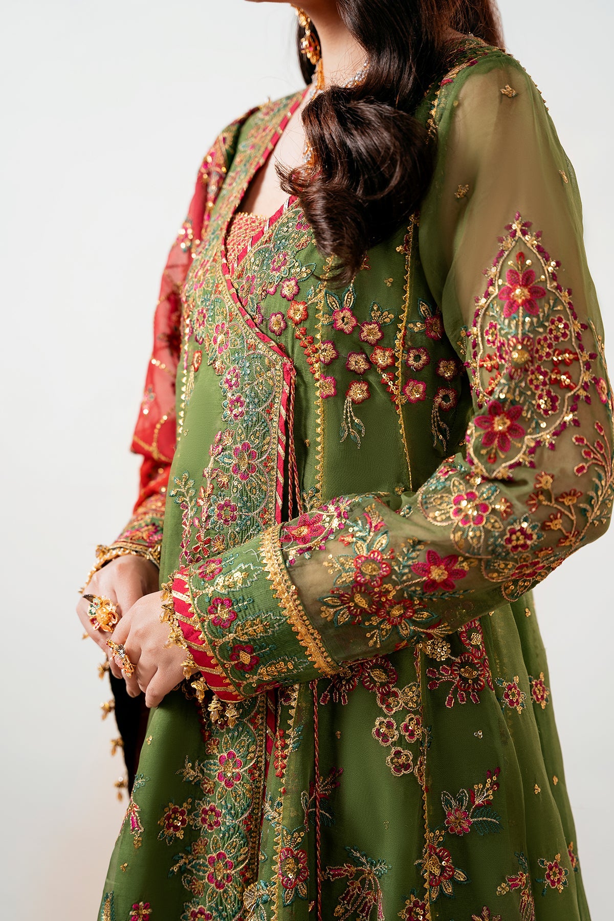 Baroque - Embroidered Chiffon SF-4037