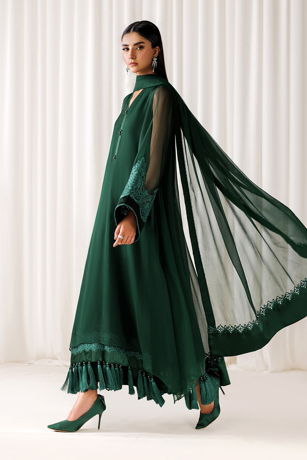 Baroque - Plain Chiffon Dupatta-103