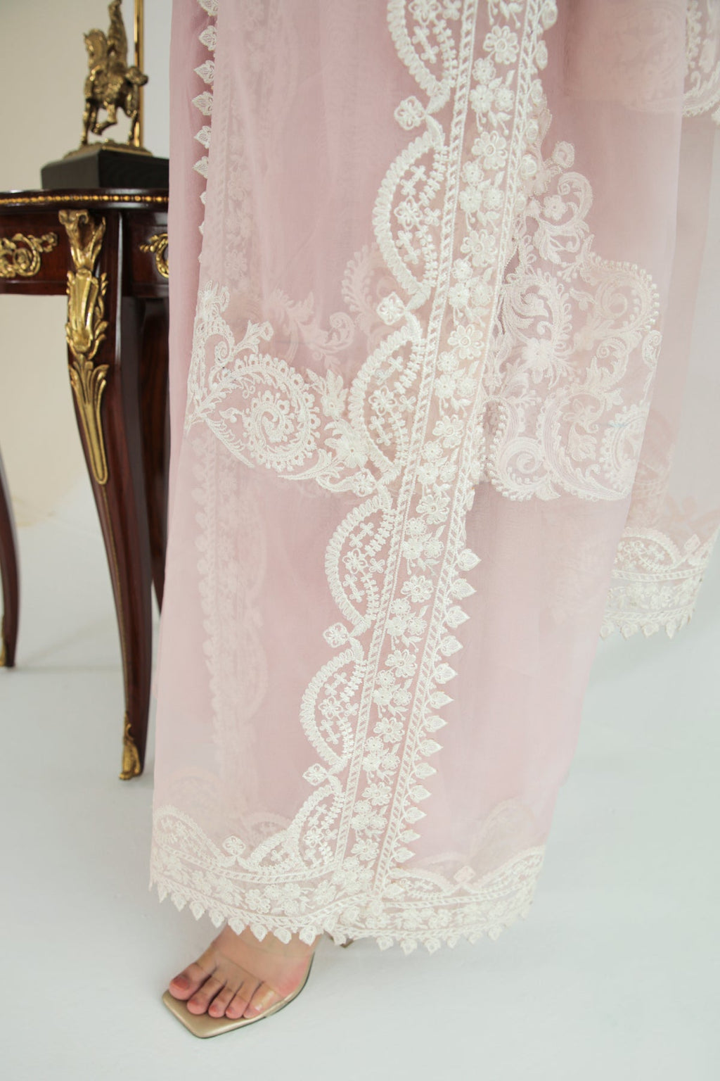 Baroque - Embroidered Chiffon Frock PR-685
