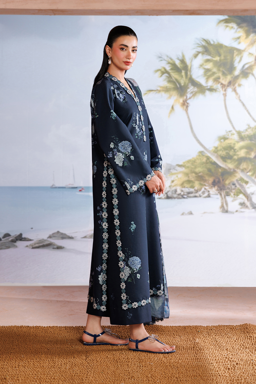 Iznik - Ue-713 Printed Lawn