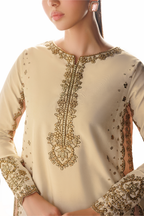 Iznik - Ue-735 Embroidered Ramen Silk