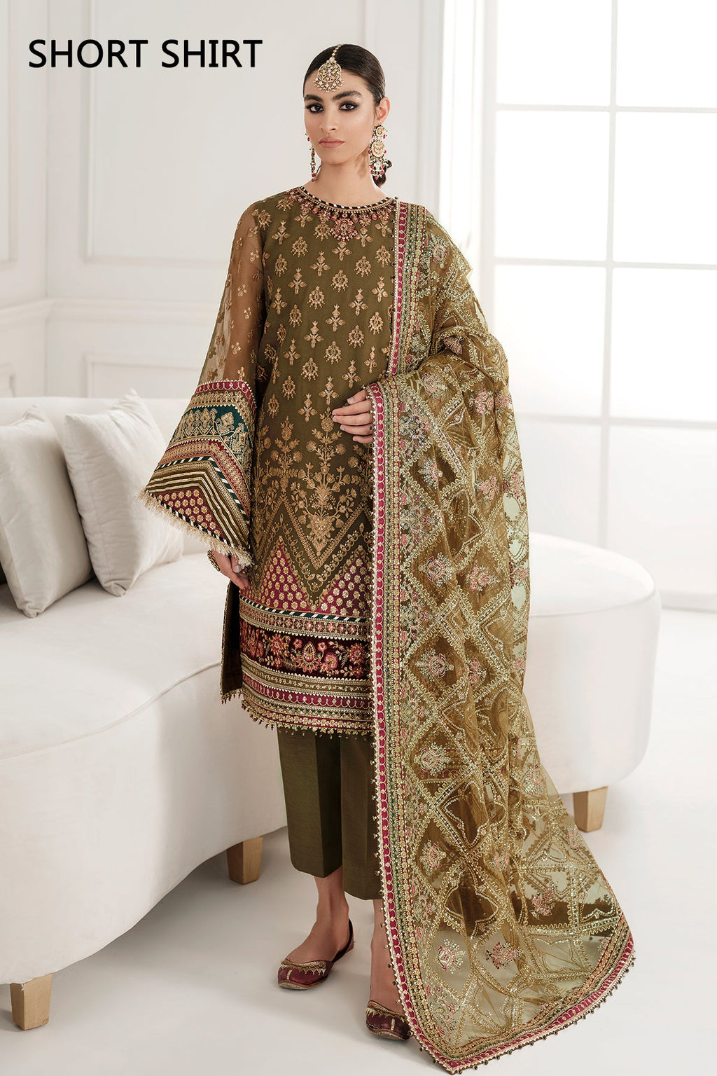 Baroque - Embroidered Chiffon Ch10-06 Unstitched