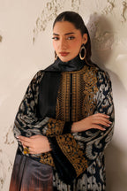 Baroque - Embroidered Viscose Silk UF-4289