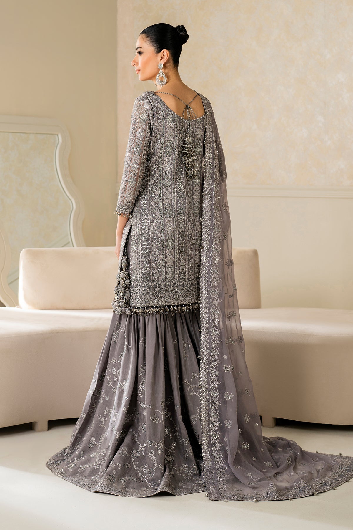 Baroque - Embroidered Chiffon SF-4161