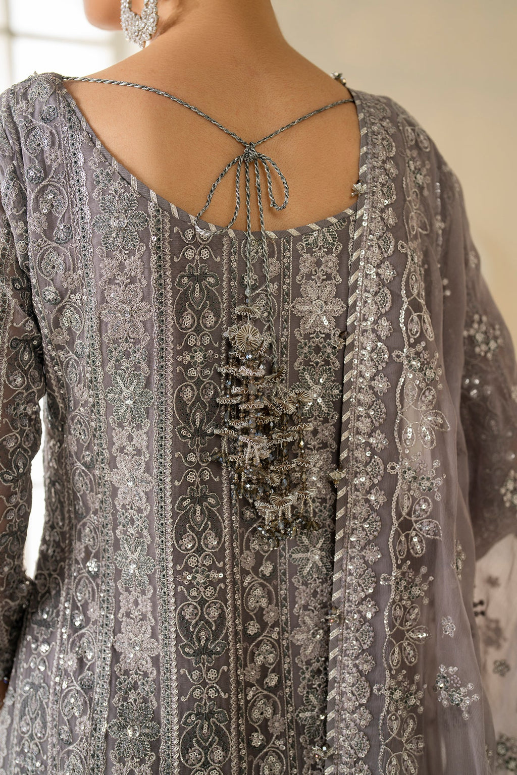 Baroque - Embroidered Chiffon UF-4161