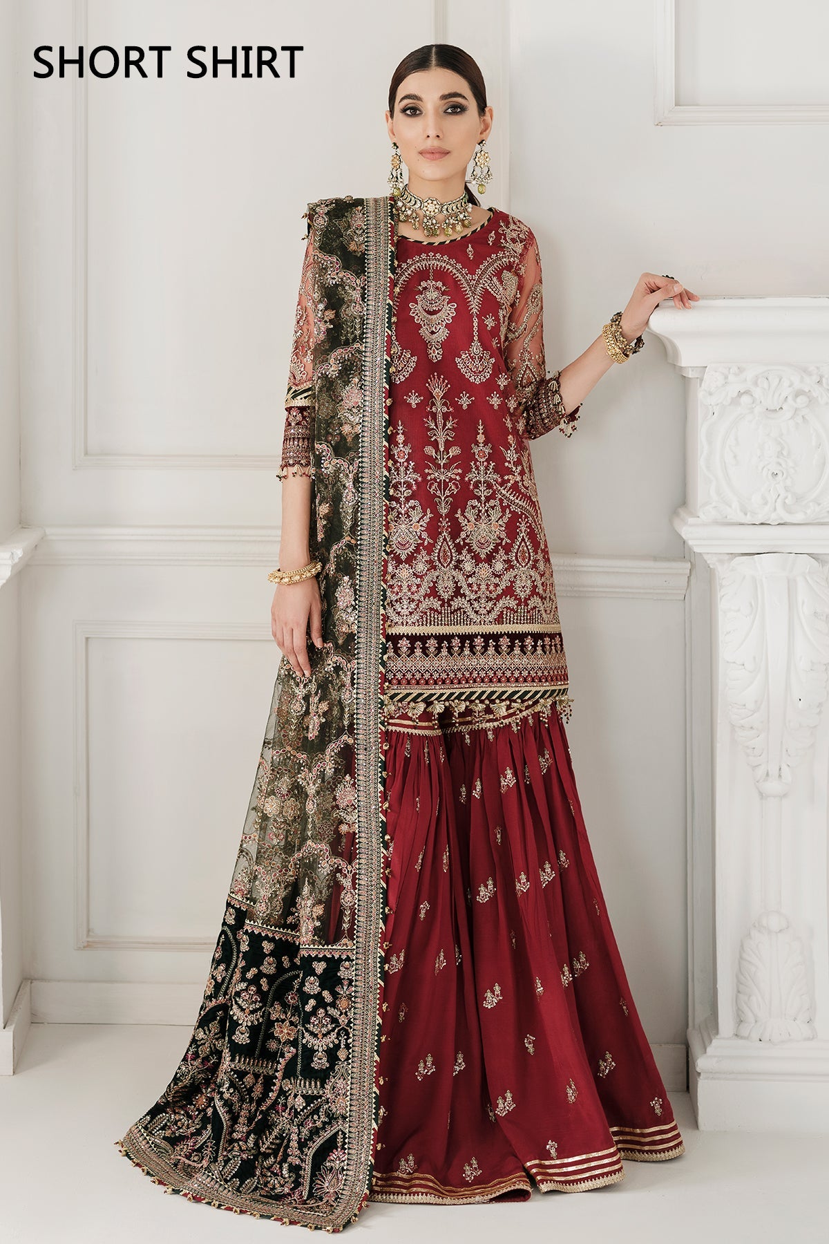 Baroque - Embroidered Net Ch10-07 Unstitched