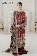 Baroque - Embroidered Net Ch10-07 Stitched