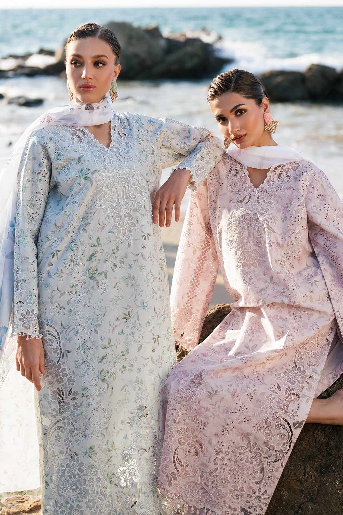 Baroque - Embroidered PRinted Lawn UF-4129