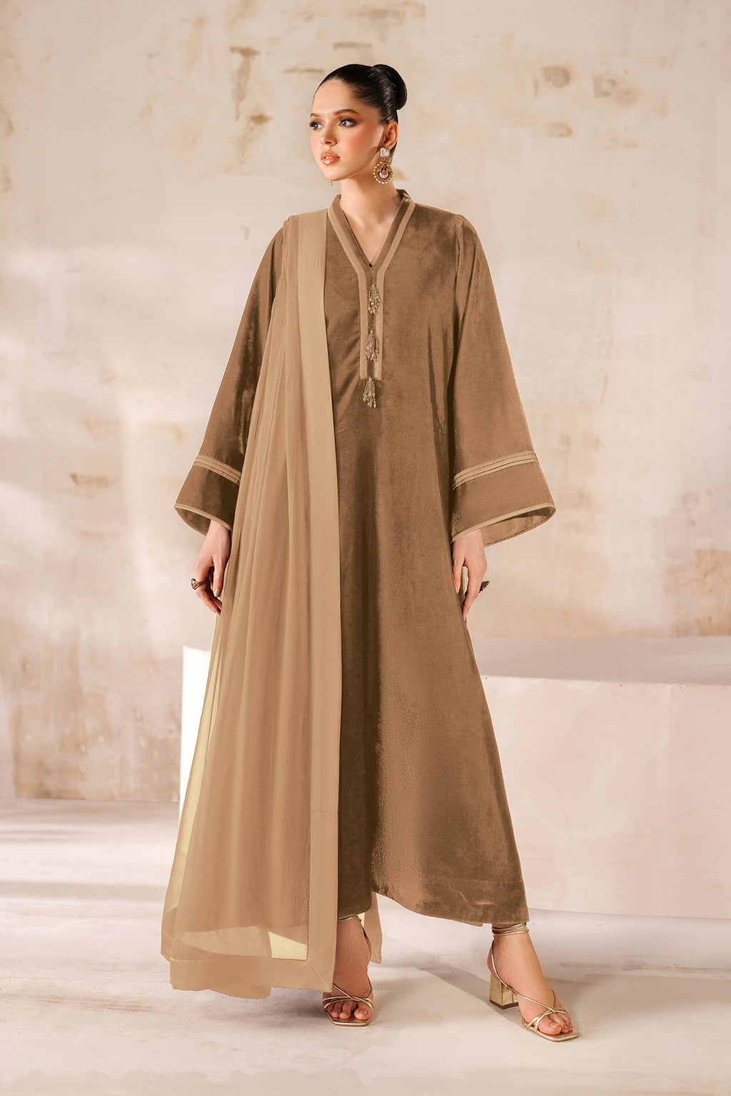 Baroque - Plain Chiffon Dupatta 94