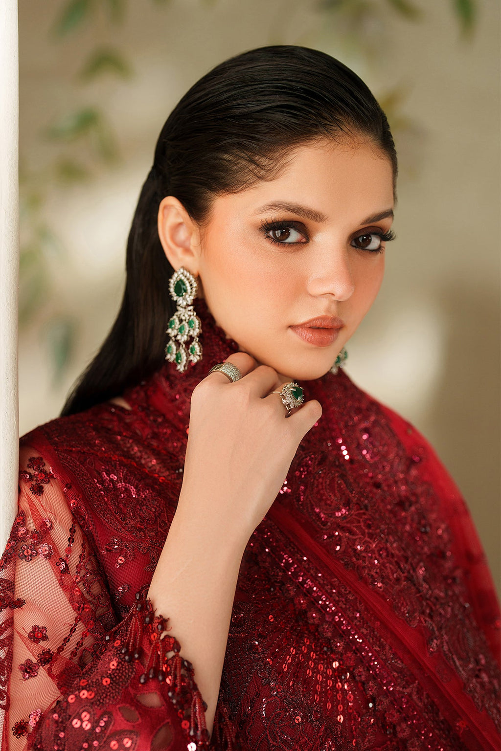 Baroque - Embroidered Net Ch14-01 Unstitched