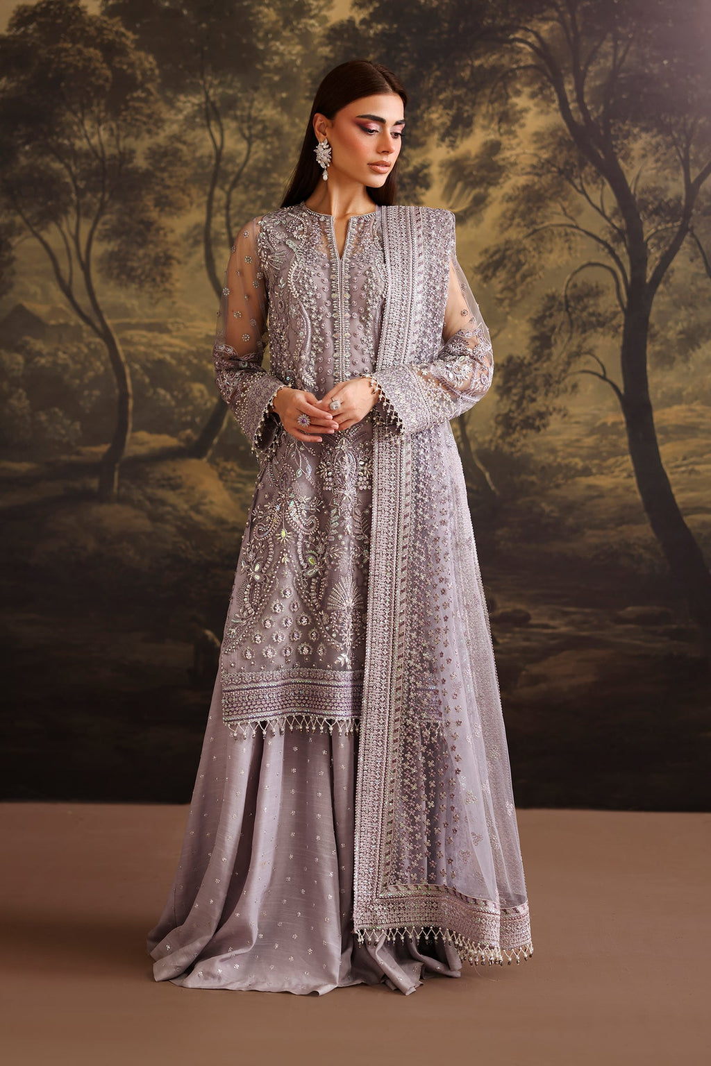 Baroque - Embroidered Net SF-4379