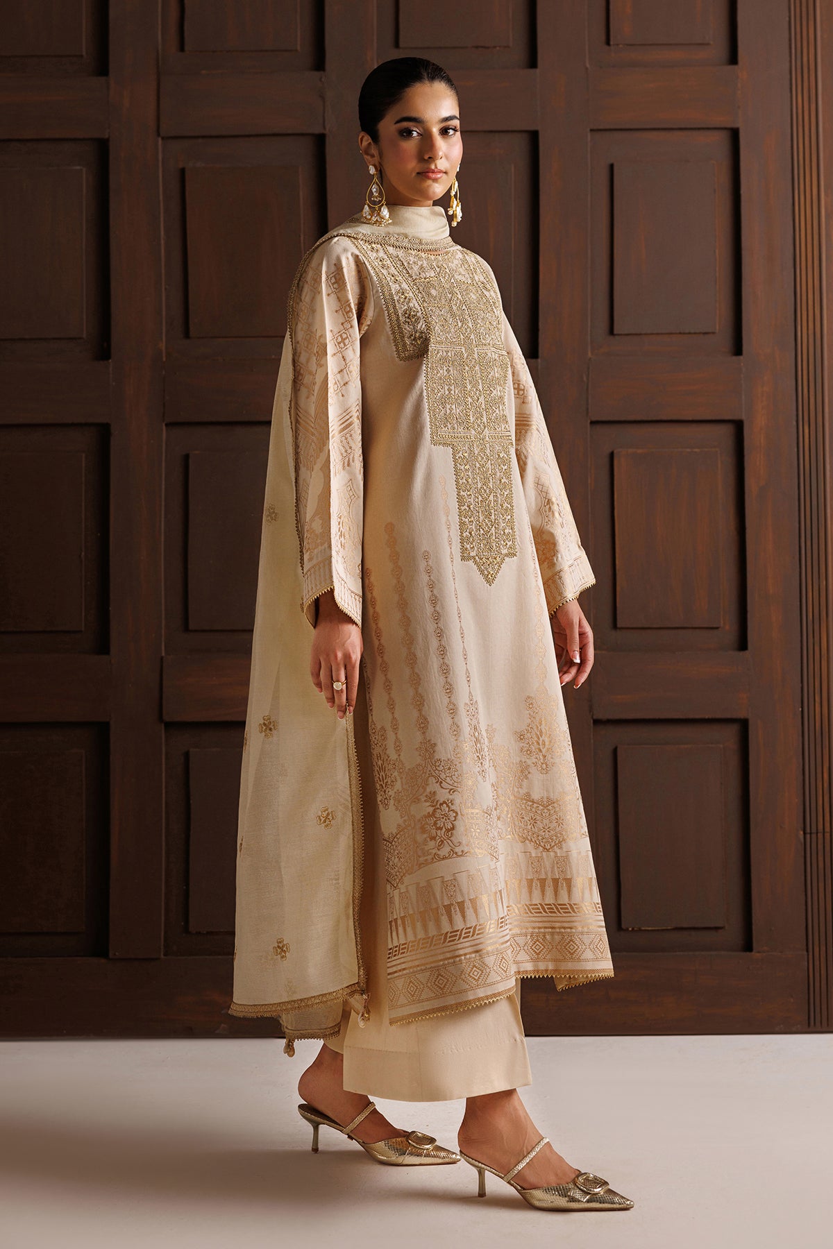 Baroque - Embroidered Zarri Jacquard UF-4508