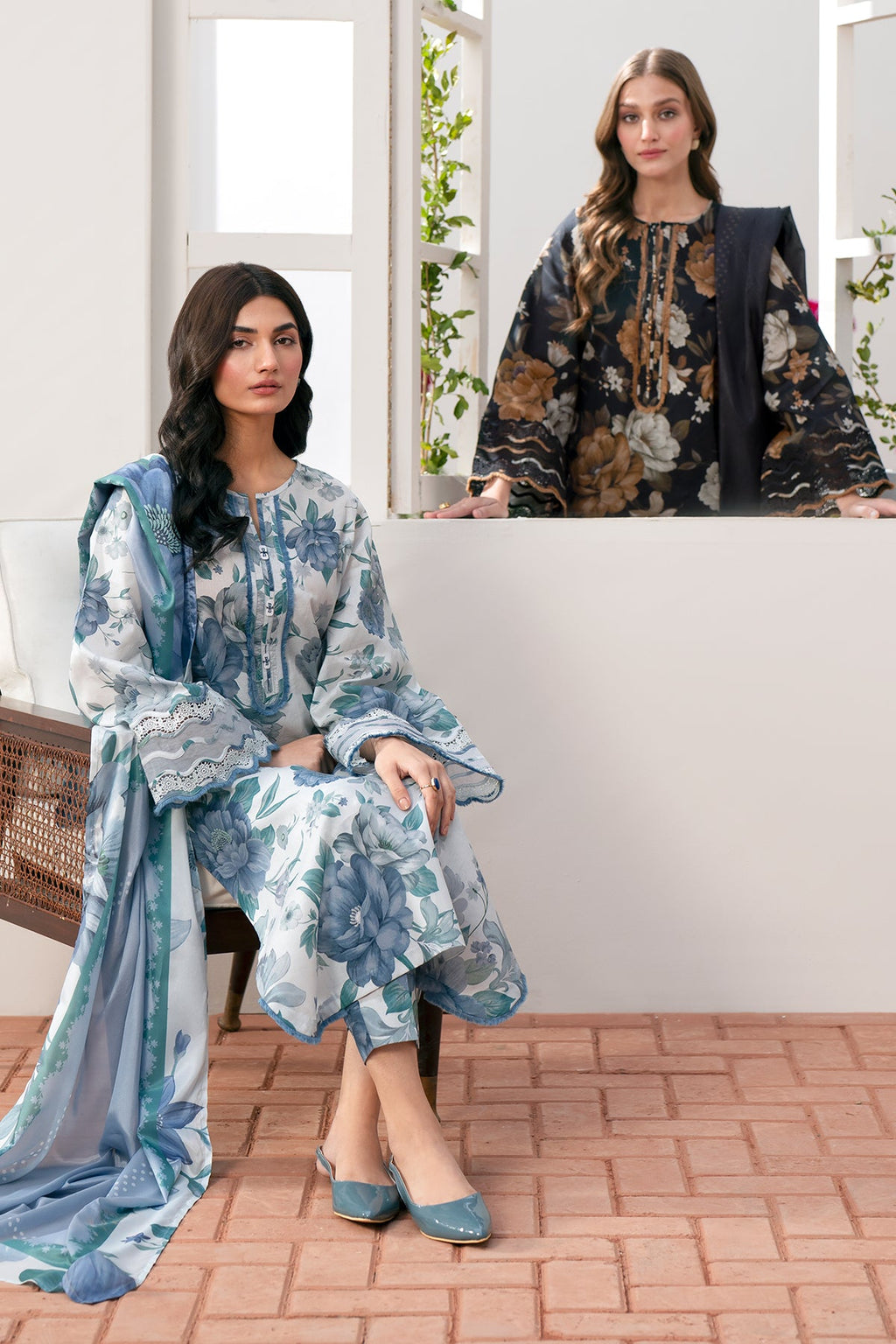 Baroque - Digital PRinted Lawn UF-540