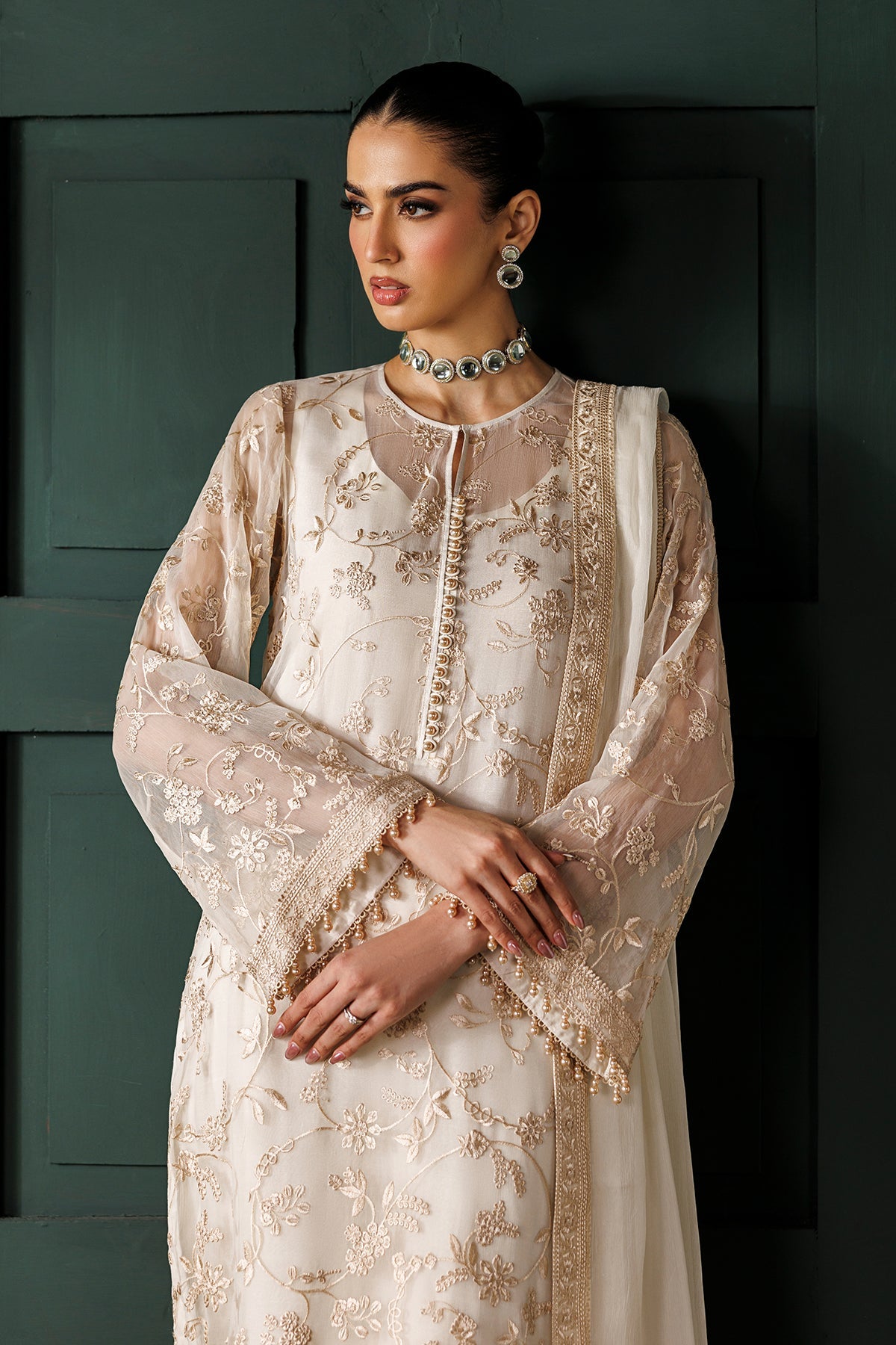 Baroque - Embroidered Chiffon SF-4437