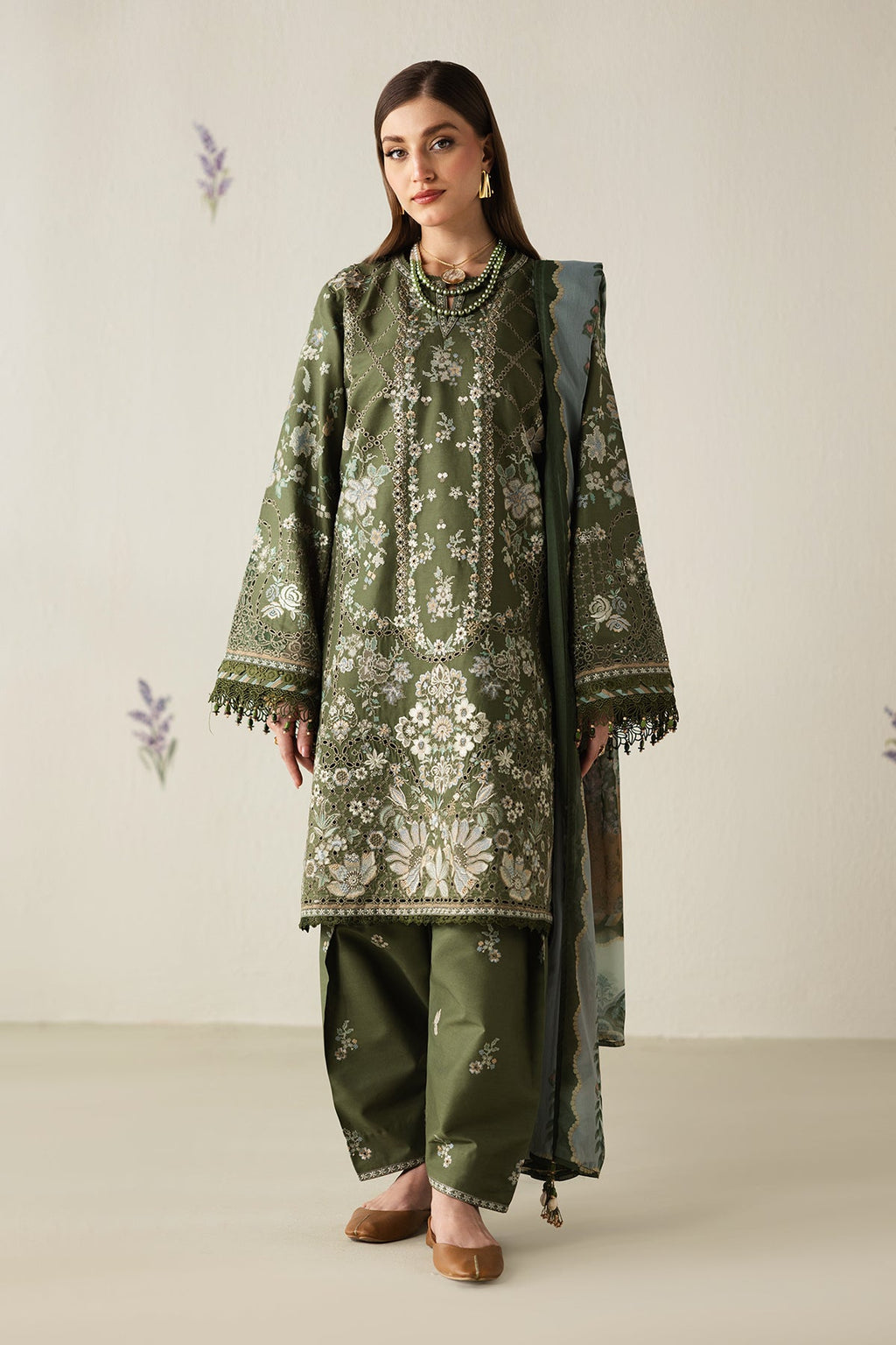 Baroque - Embroidered Lawn UF-4431
