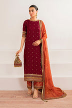 Baroque - Embroidered Chiffon SF-698