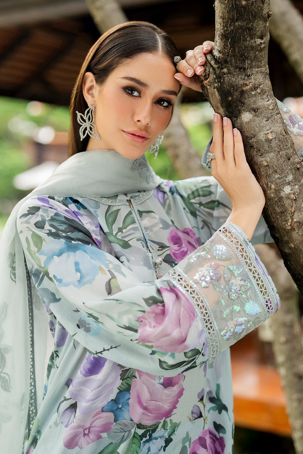 Baroque - Embroidered Lawn UF-4268