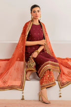 Baroque - Embroidered Chiffon SF-698