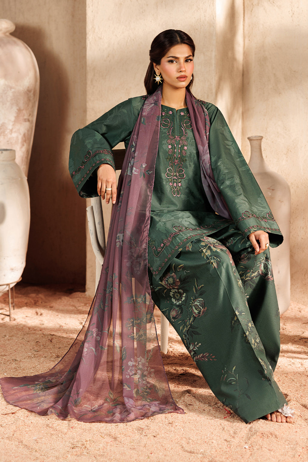 Iznik - Ue-668 Printed Lawn