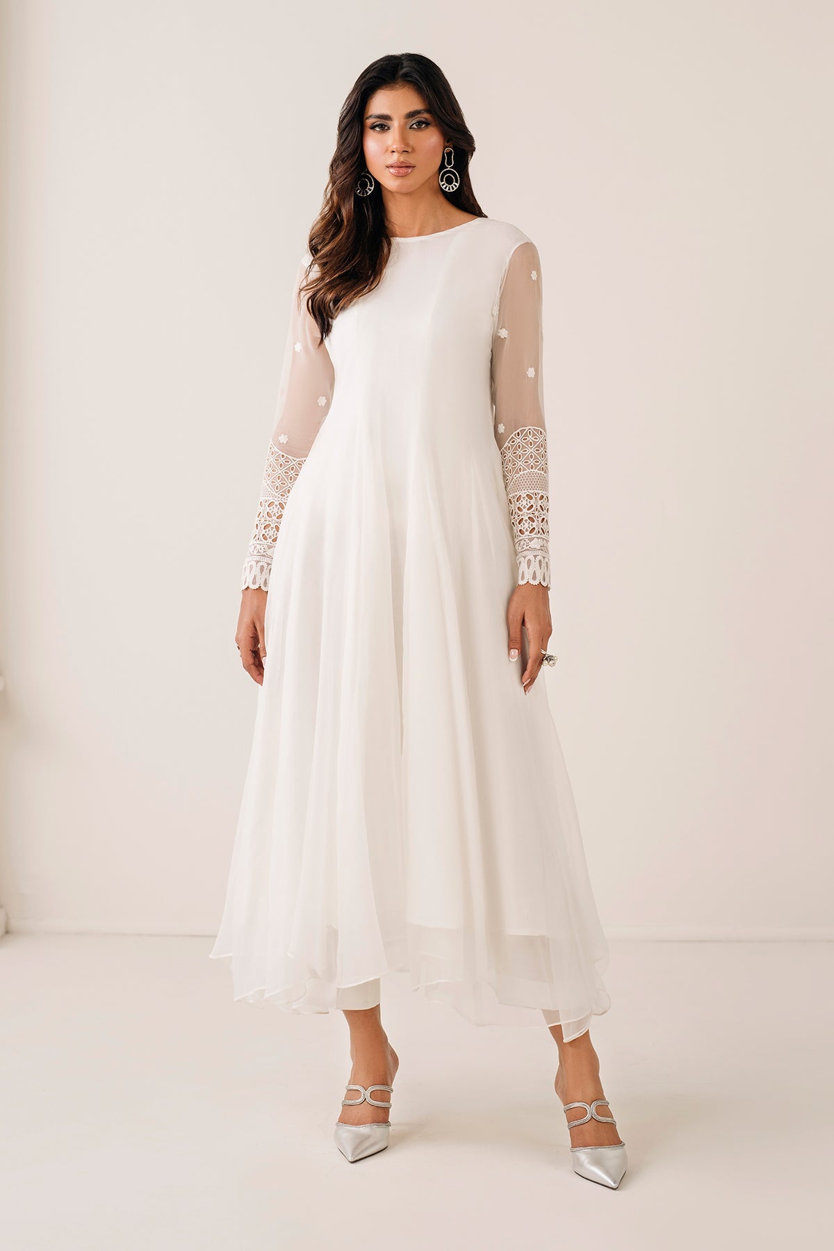 Baroque - Embroidered Chiffon Frock PR-1125