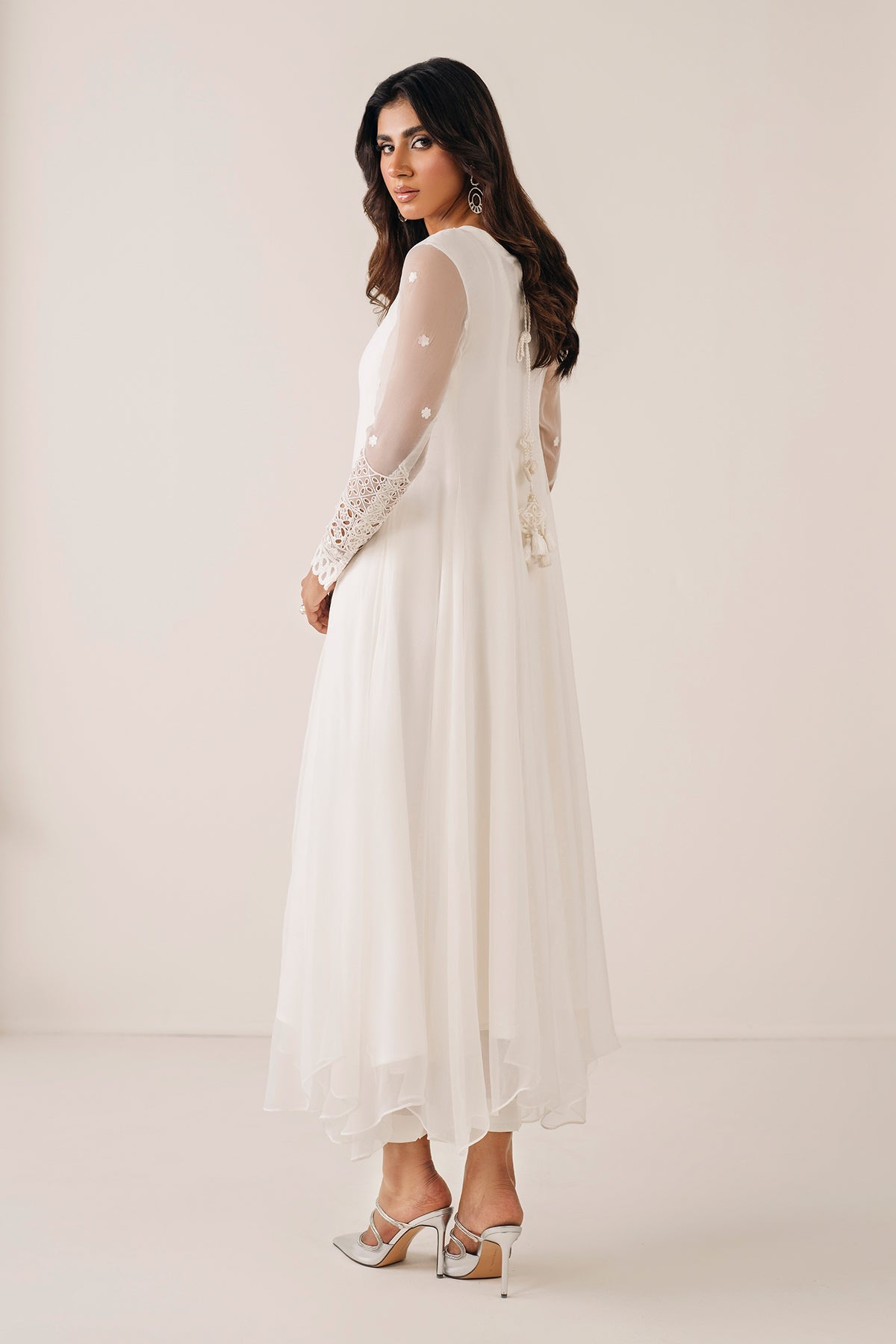 Baroque - Embroidered Chiffon Frock PR-1125