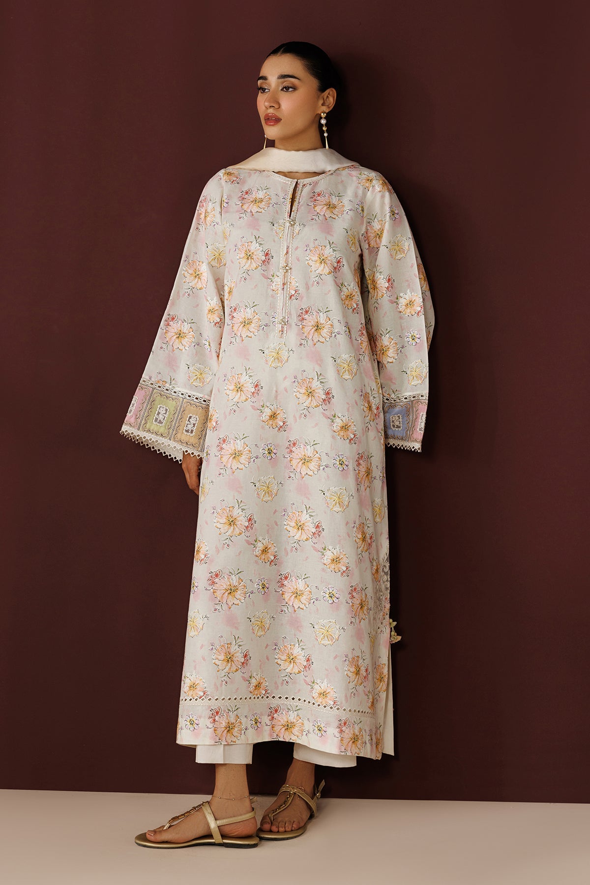 Baroque - Embroidered PRinted Lawn PR-1260