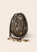Aik Atelier - Potli - Black Jamawaar Wdb24
